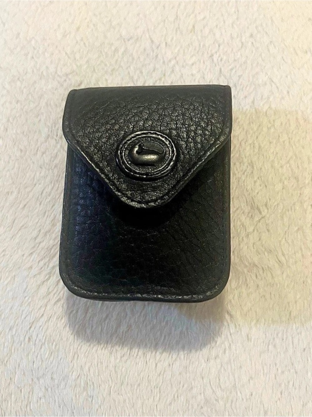 🩷Dooney & Bourke Black Mini Belt Bag / Bag Charm💚